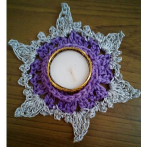 Diwali Crochet Candle Holder CCStudio 8