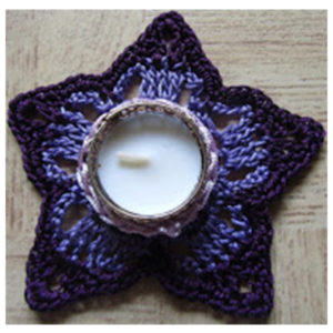 Diwali Crochet Candle Holder CCStudio 7