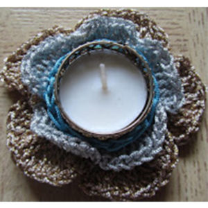 Diwali Crochet Candle Holder CCStudio 3