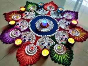 rangoli for diwali