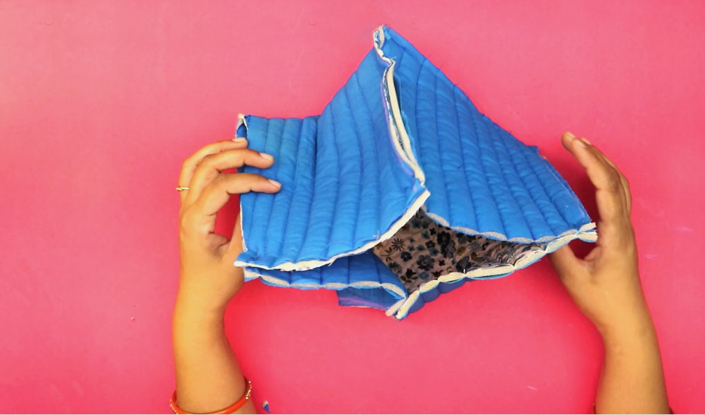 fold and sew handbag