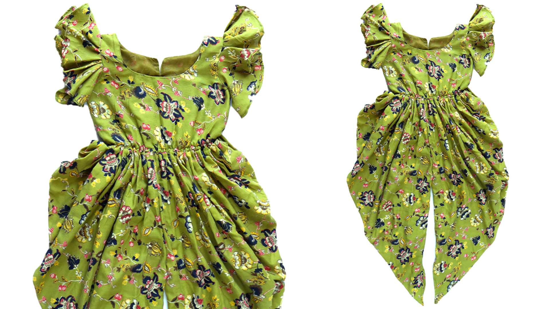 Trendy Dhoti Jumpsuit for Baby Girls
